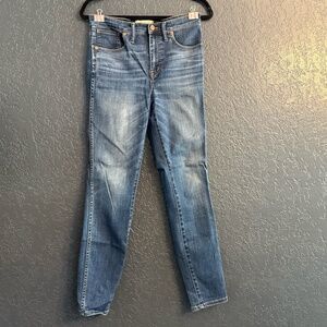 Madewell 10" High Rise Skinny Jeans